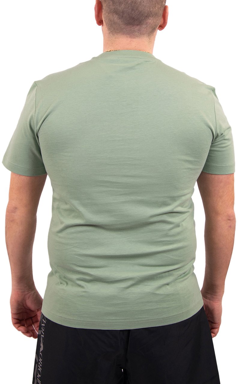 EA7 Big Logo Tee Groen