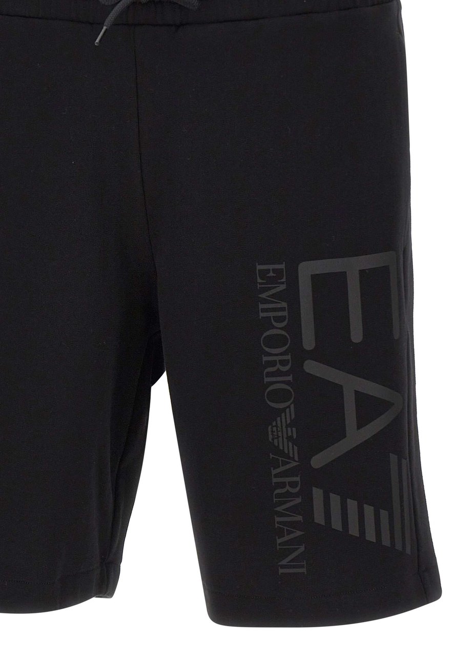 EA7 Shorts Black Zwart