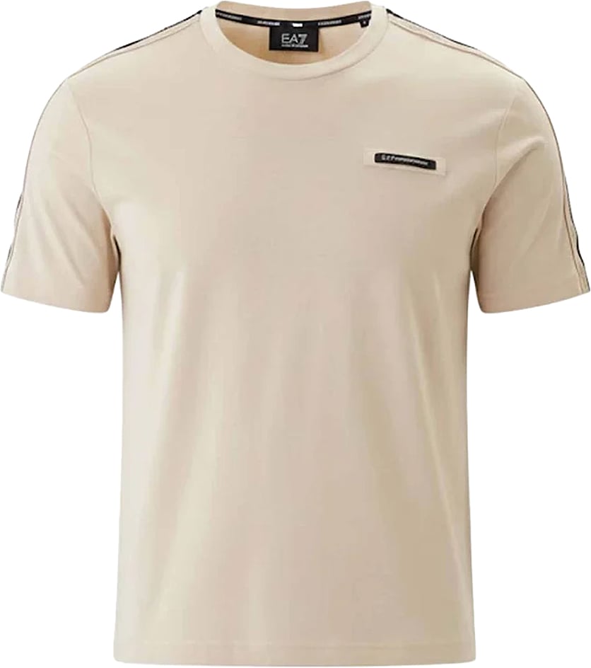 EA7 T-Shirts And Polos Fog Beige