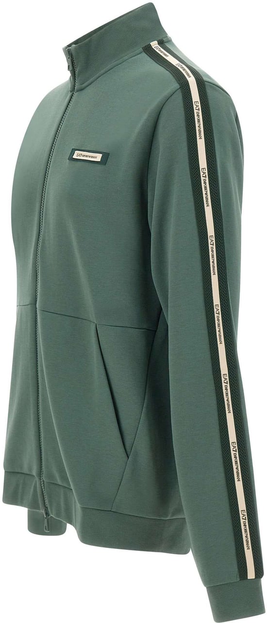 EA7 Sweaters Green Groen