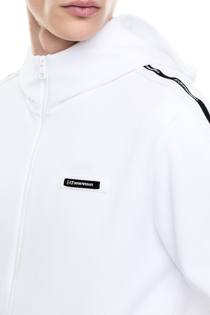 EA7 Sweaters White Wit