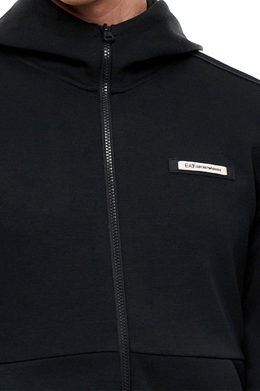EA7 Sweaters Black Zwart