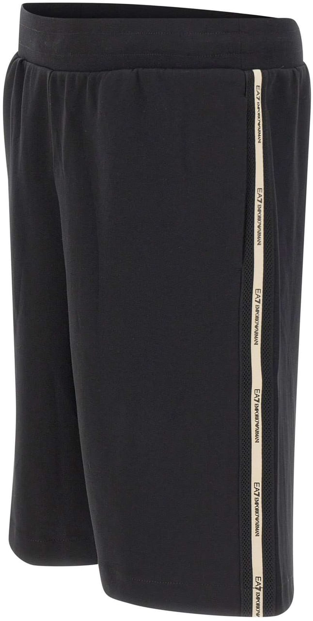 EA7 Shorts Black Zwart