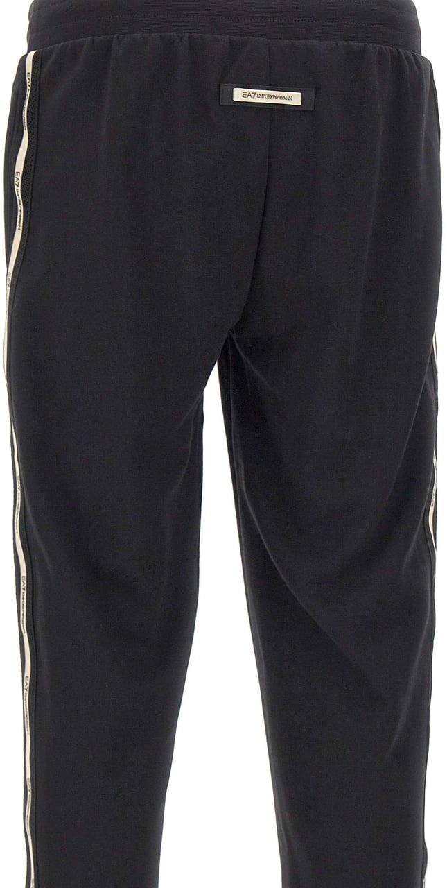 EA7 Trousers Black Zwart