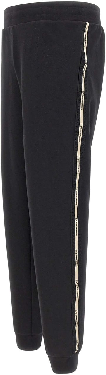 EA7 Trousers Black Zwart