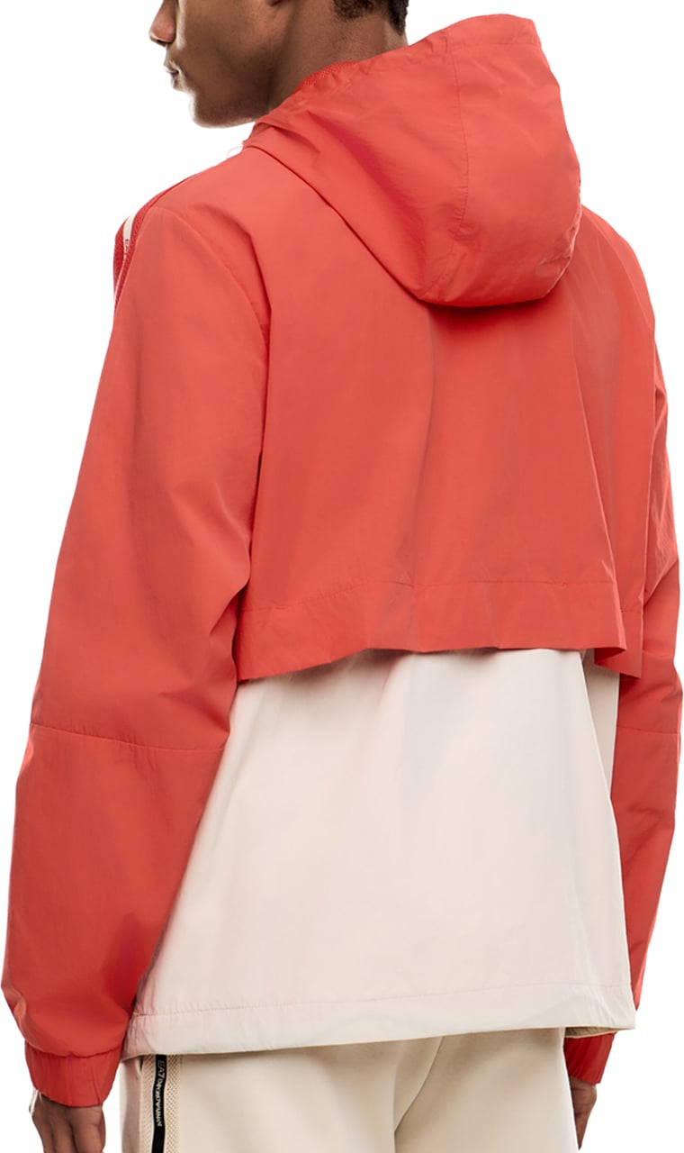 EA7 Coats Poppy Red Rood