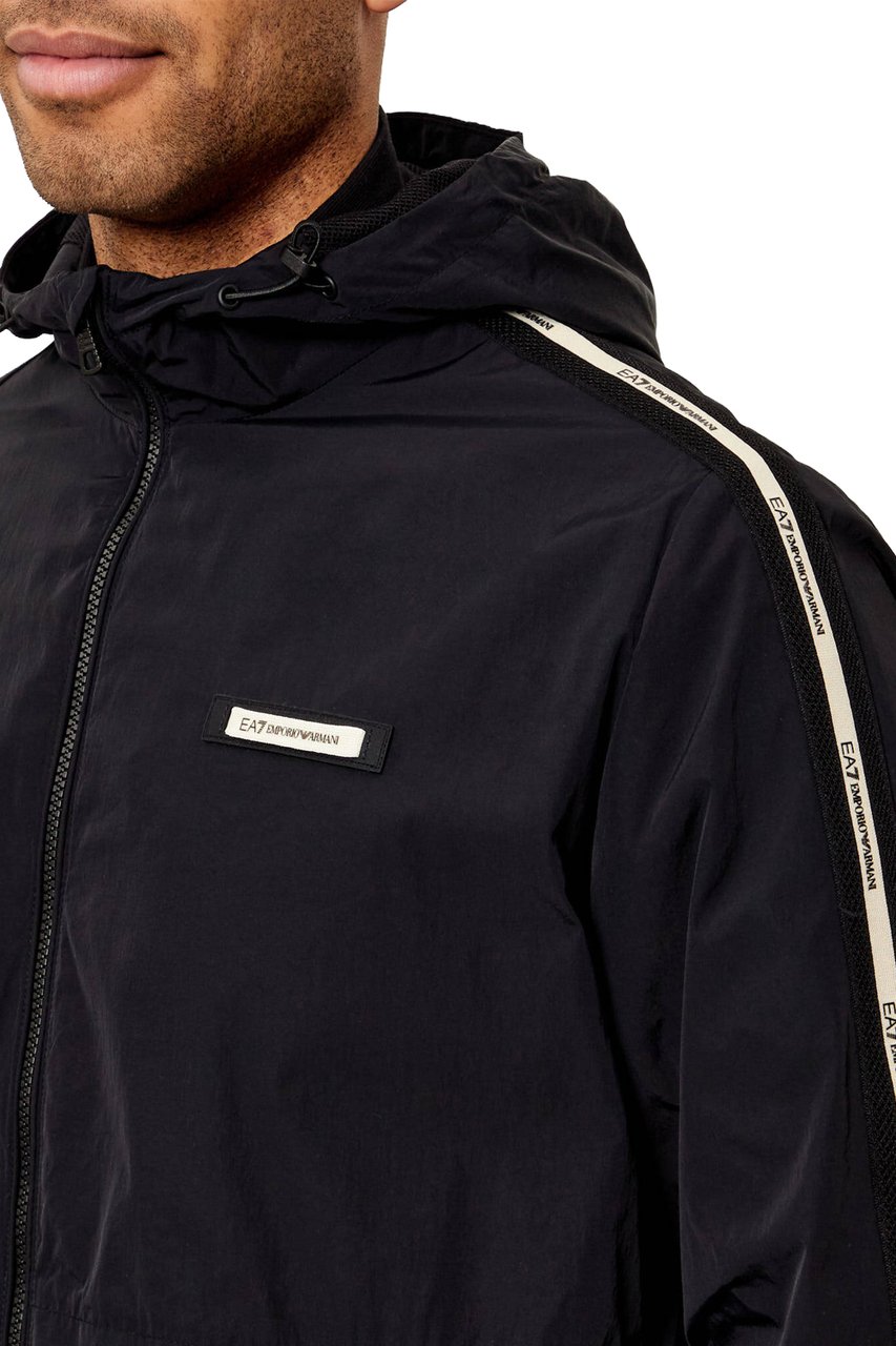EA7 Coats Black Zwart