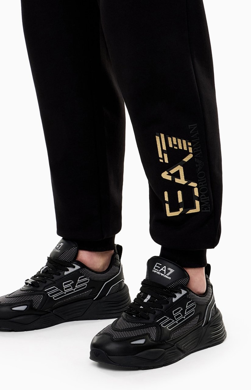 EA7 Trousers Black Zwart
