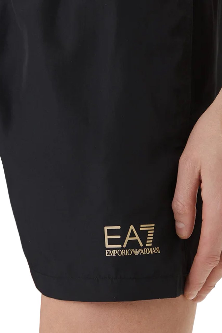 EA7 Sea Clothing Black/Gold Zwart