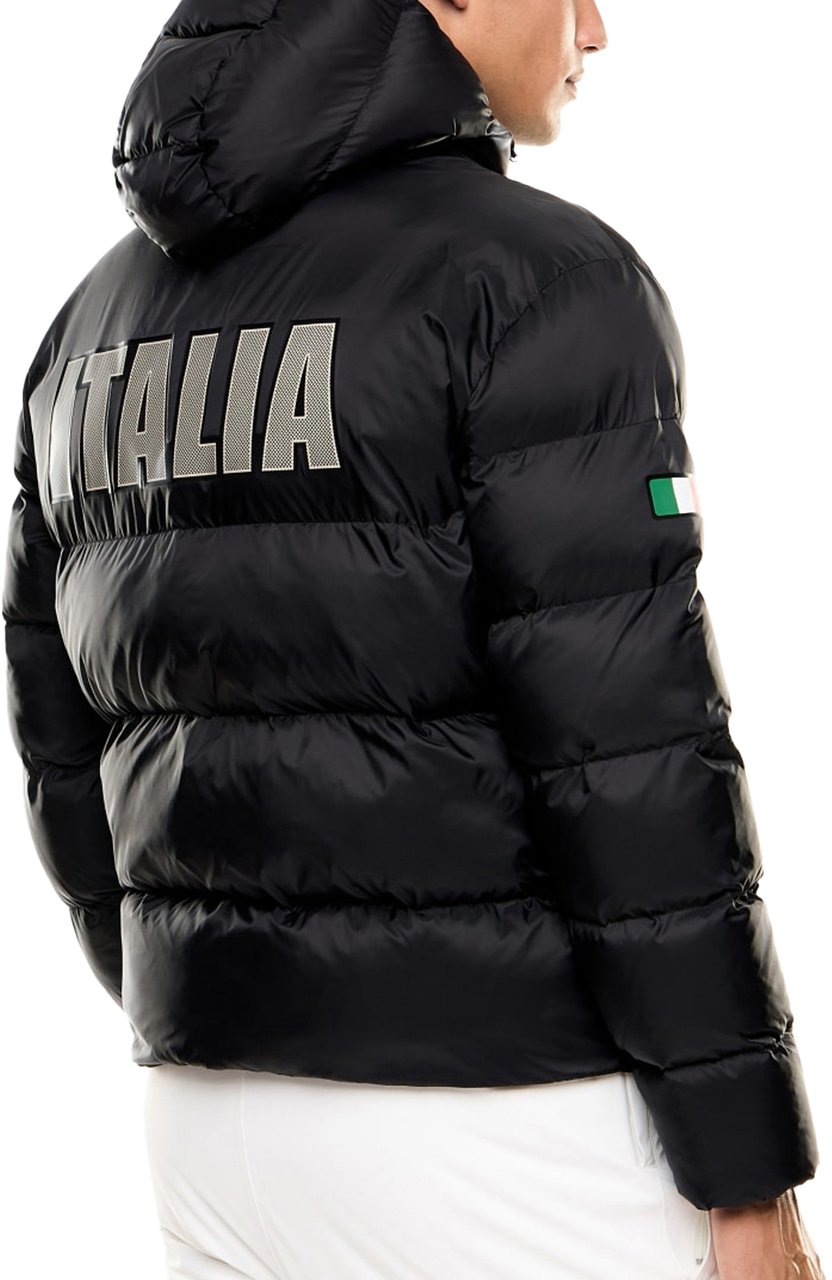 EA7 Coats Black Zwart