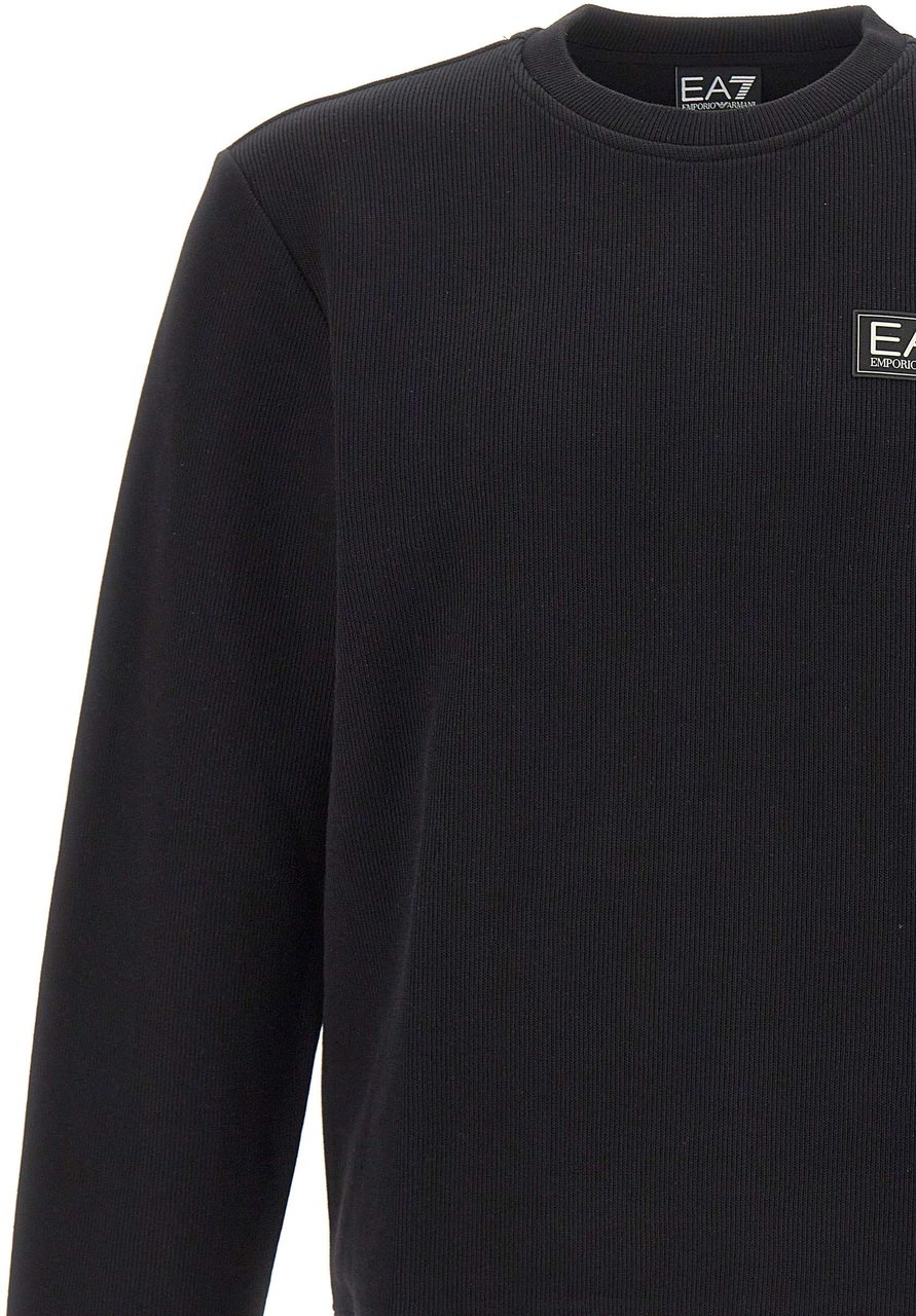 EA7 Sweaters Black Zwart