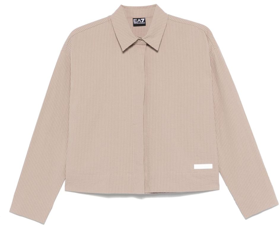 EA7 Shirts Beige Beige