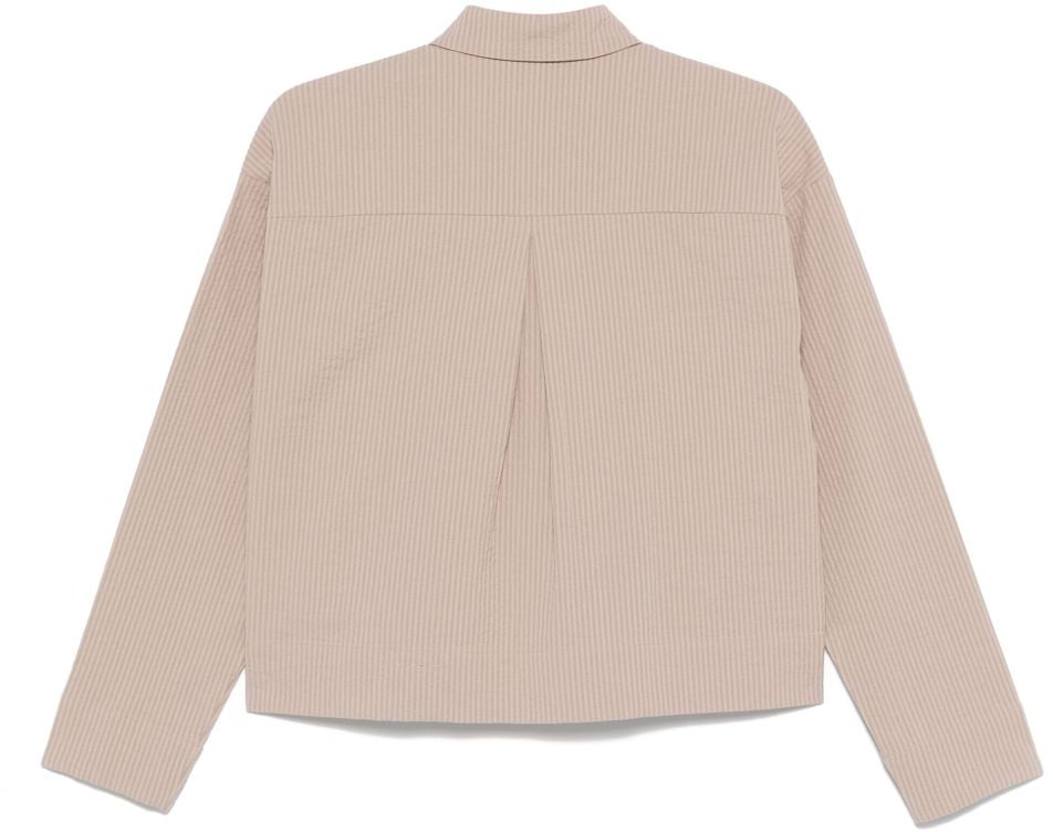 EA7 Shirts Beige Beige