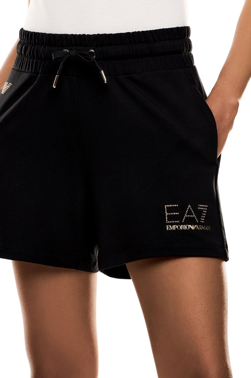 EA7 Shorts Black Zwart