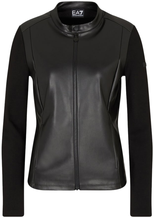 EA7 Coats Black Zwart