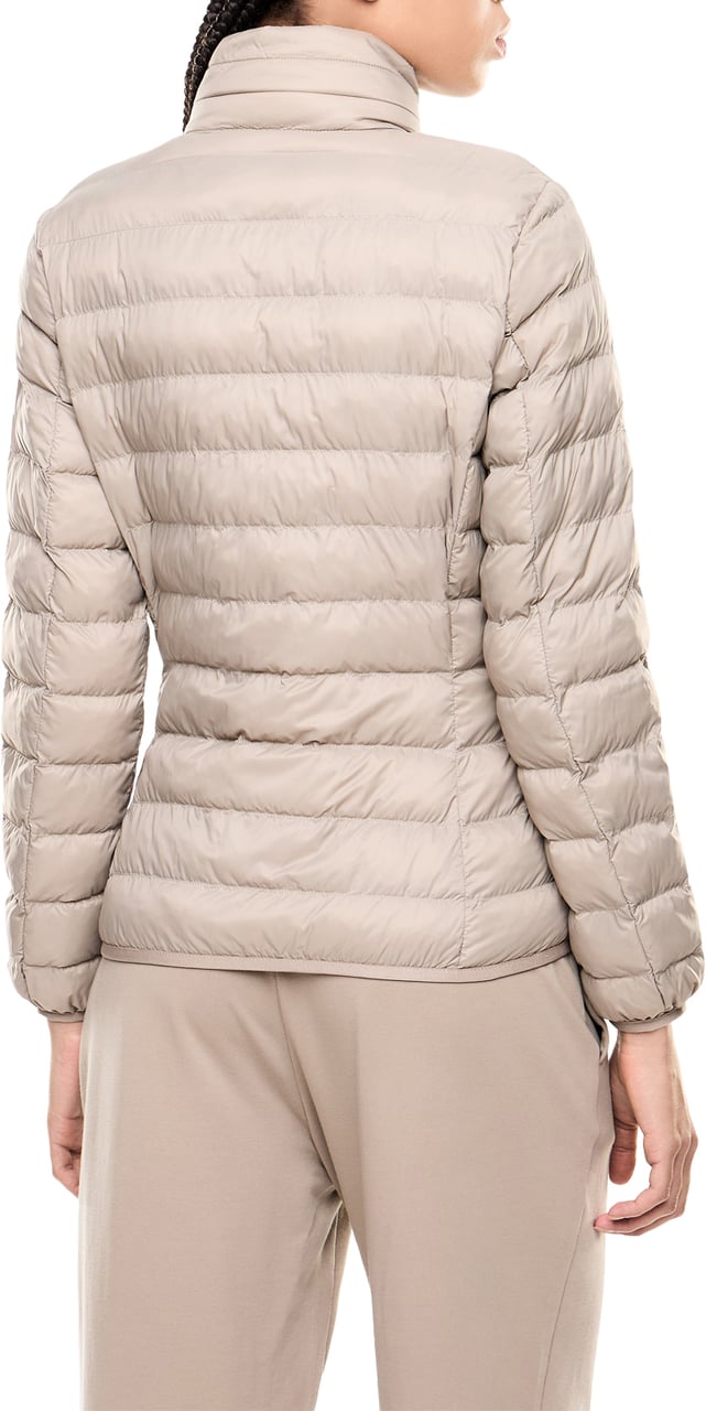 EA7 Coats Roasted Cashew Taupe