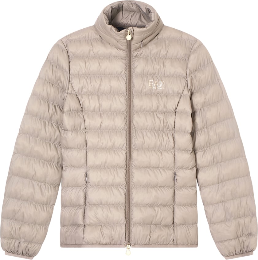 EA7 Coats Roasted Cashew Taupe
