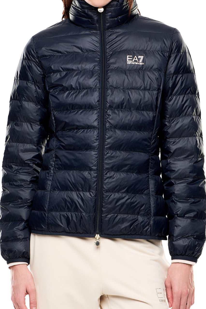 EA7 Coats Armani Blue Navy