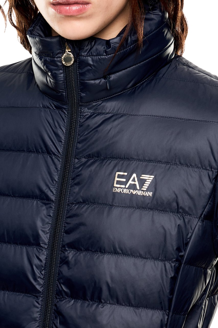 EA7 Coats Armani Blue Navy