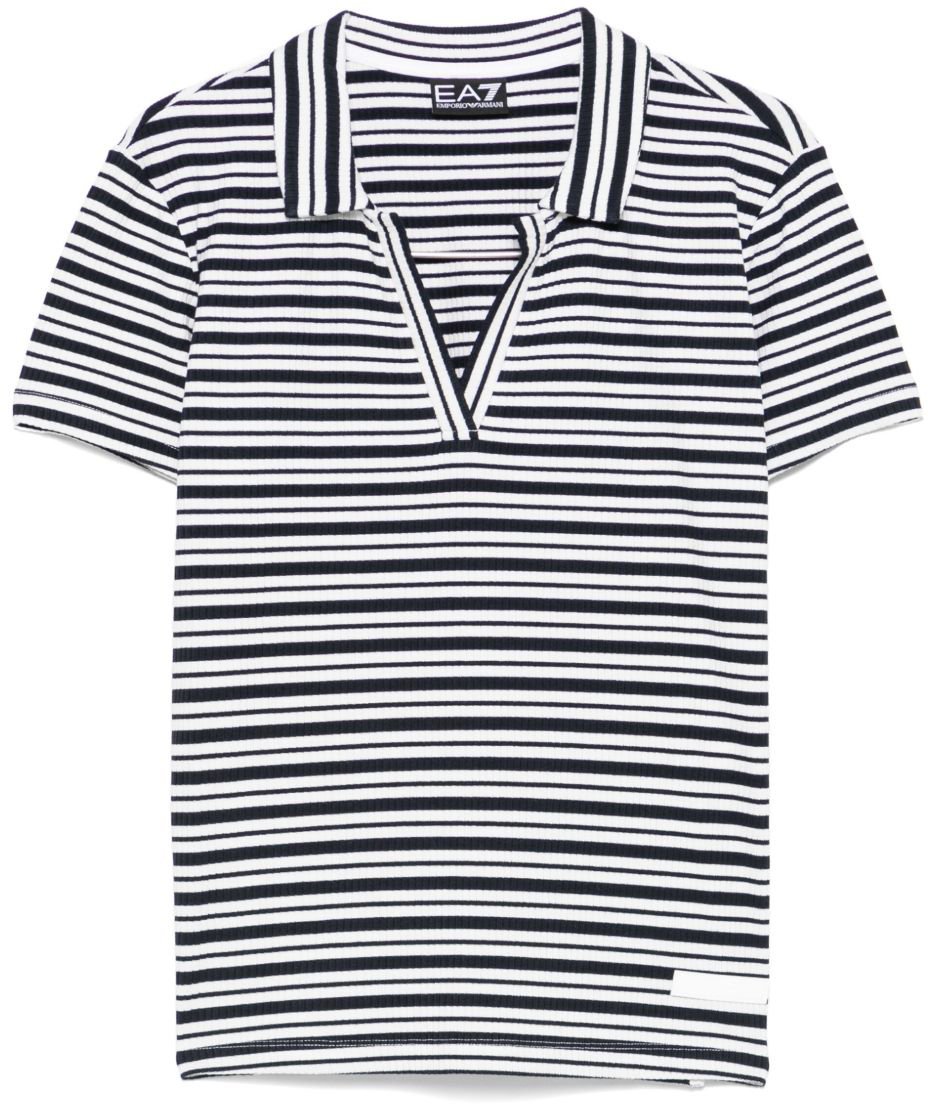 EA7 T-Shirts And Polos Black Zwart