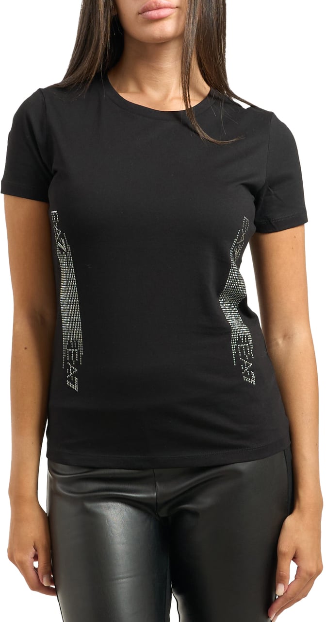 EA7 T-Shirts And Polos Black Zwart