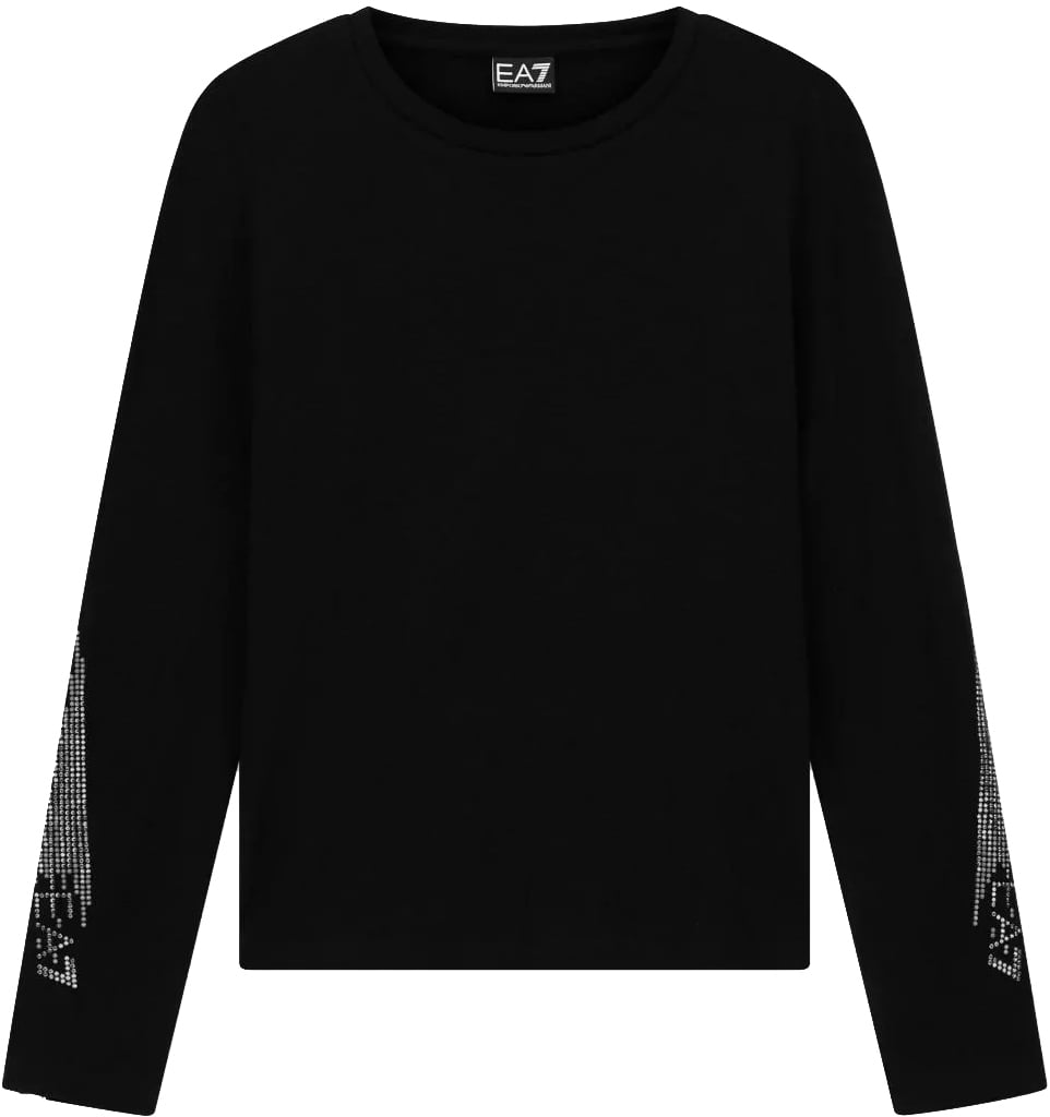 EA7 T-Shirts And Polos Black Zwart