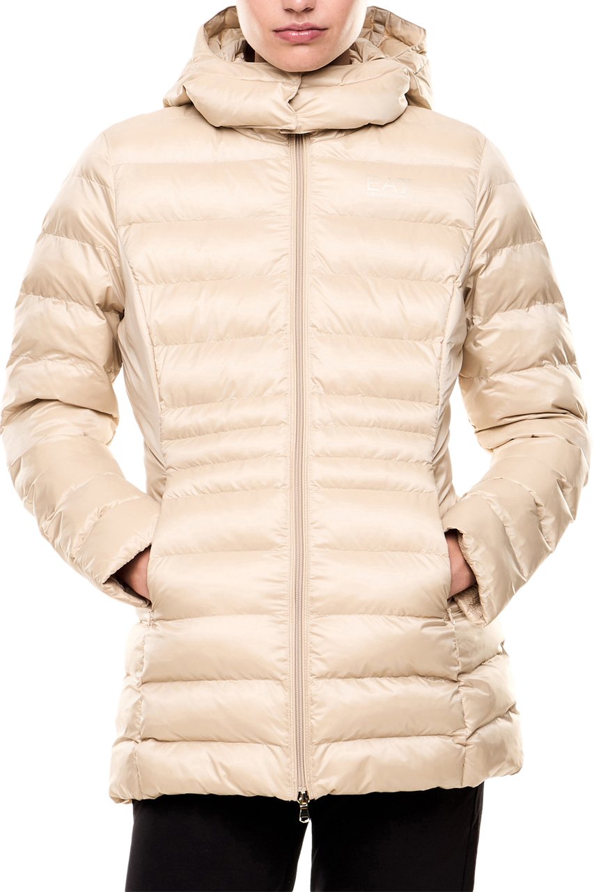 EA7 Coats Cemento Grijs