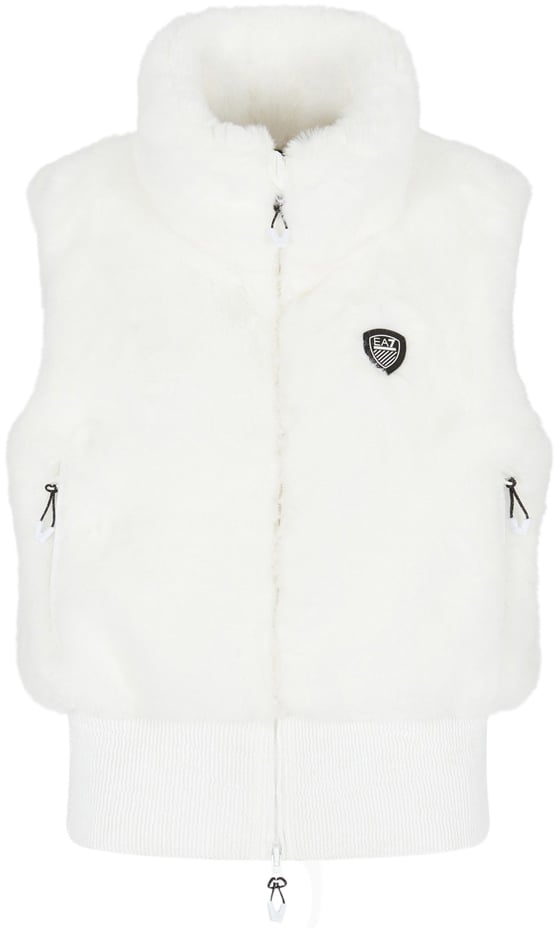 EA7 Coats White Wit