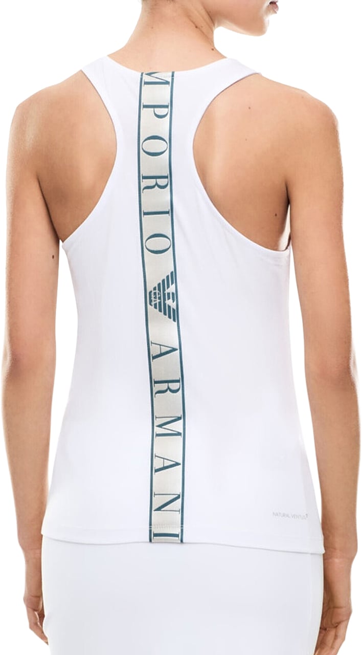 EA7 Top White Wit