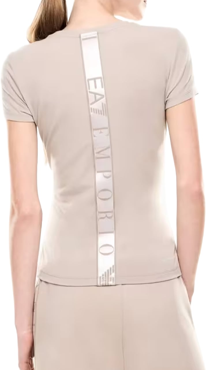 EA7 T-Shirts And Polos Aluminum Taupe