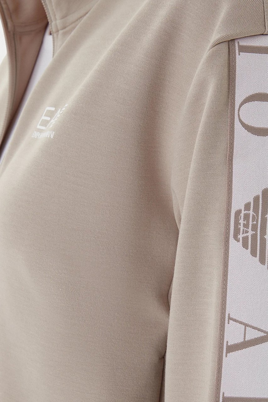 EA7 Sweaters Aluminum Taupe