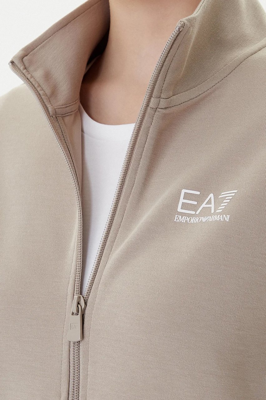 EA7 Sweaters Aluminum Taupe