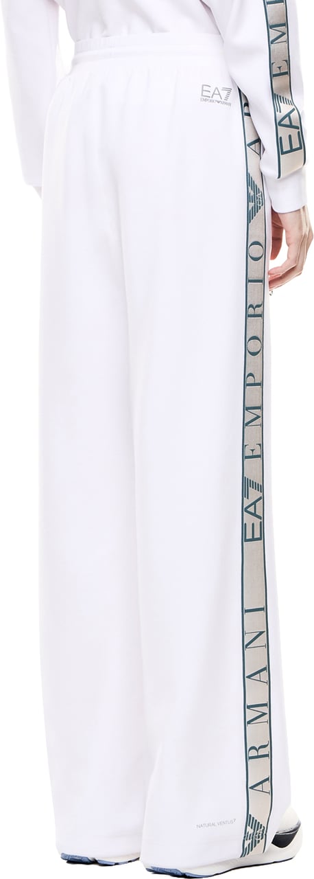 EA7 Trousers White Wit