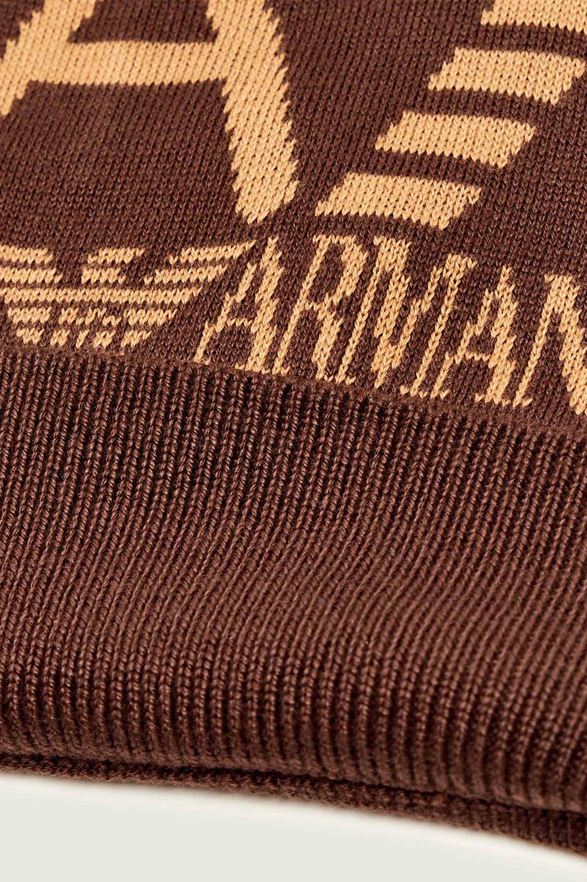 EA7 Hats Cioccolato Bruin