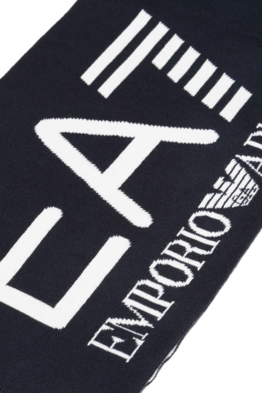 EA7 Scarfs Blue Navy Blauw
