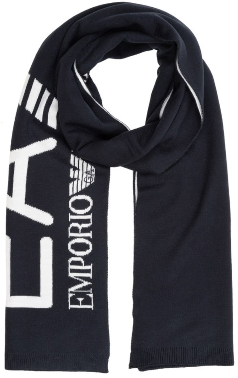 EA7 Scarfs Blue Navy Blauw