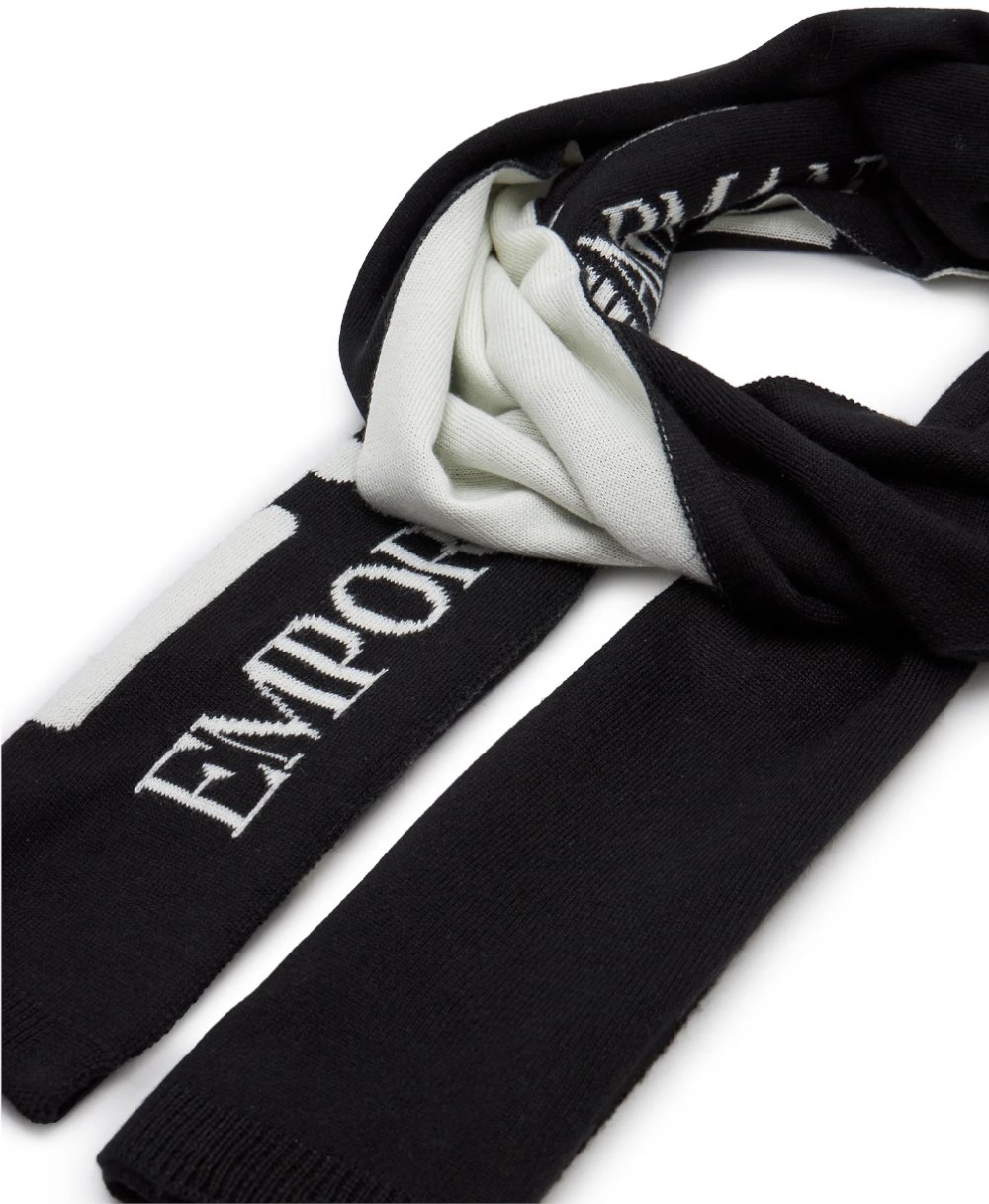 EA7 Scarfs Black Zwart