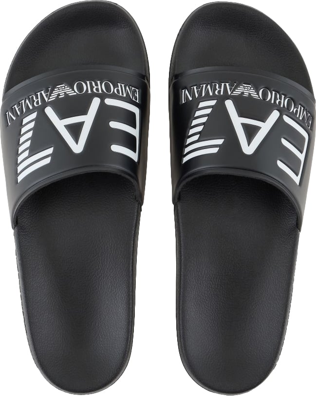 EA7 Sandals Black Beauty Zwart