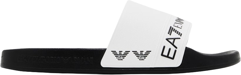 EA7 Sandals Black/White Zwart