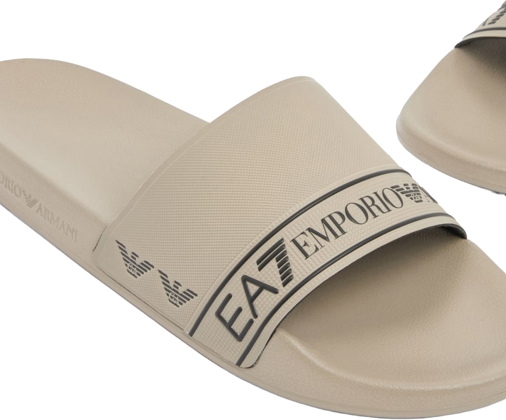 EA7 Sandals Roasted Cashew/Black Beige