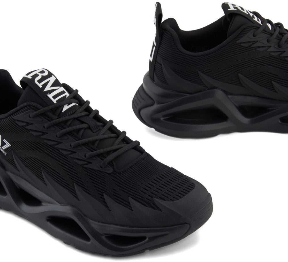 EA7 Sneakers Black Zwart
