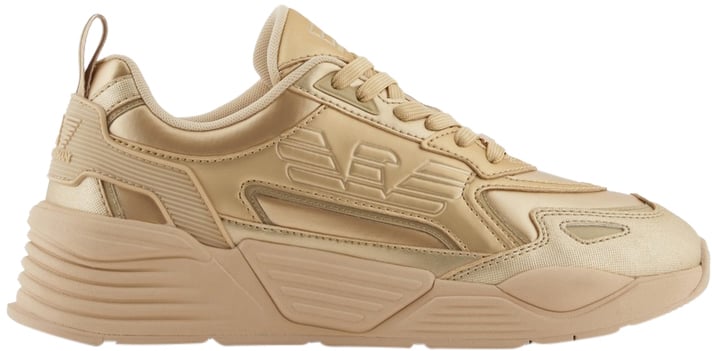 EA7 Sneakers Golden Goud