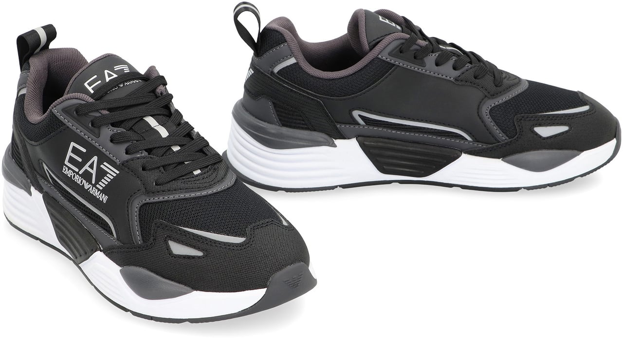 EA7 Low-top sneakers Zwart