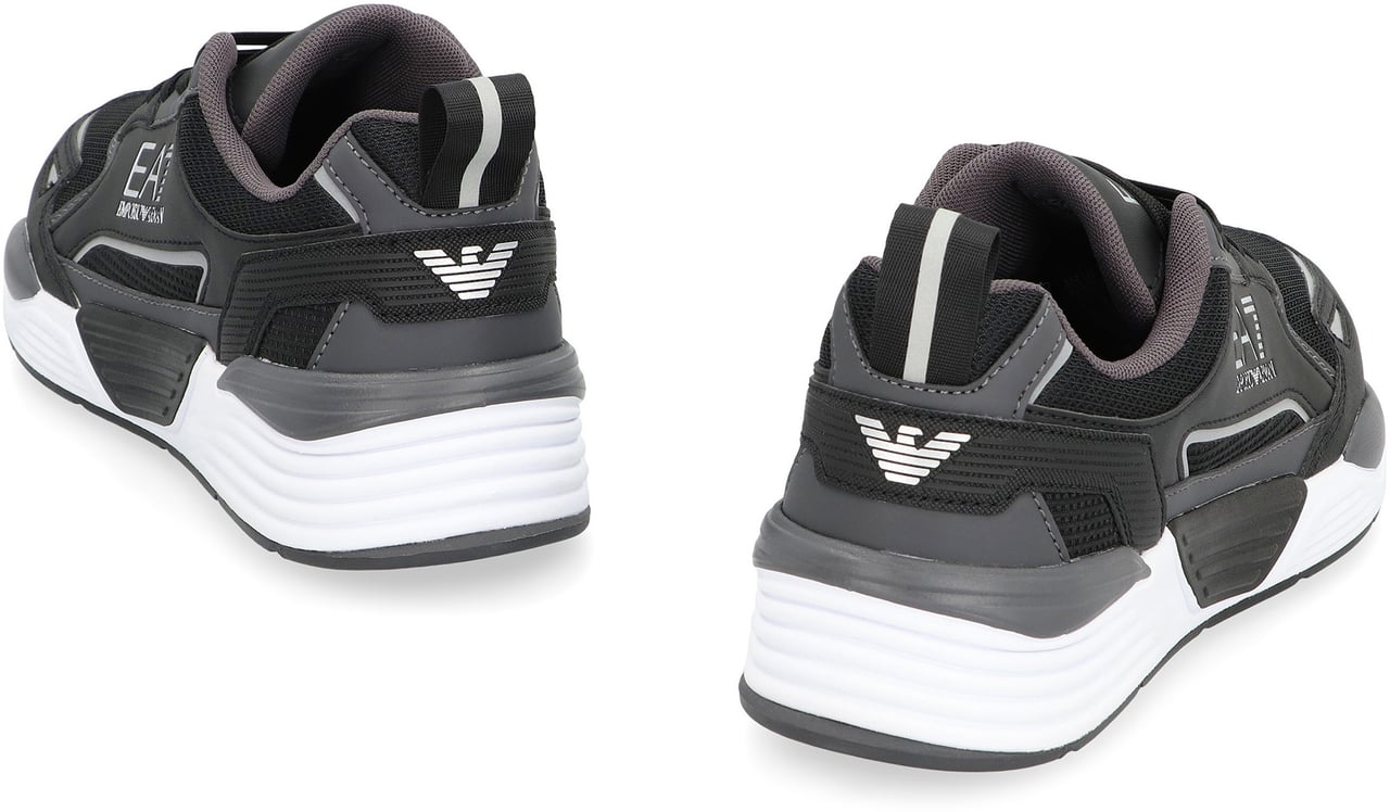 EA7 Low-top sneakers Zwart