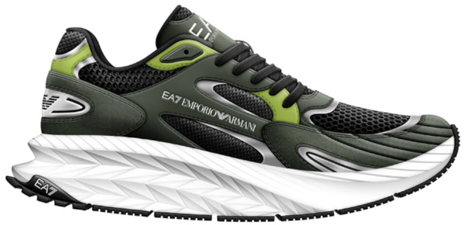 EA7 Sneakers Black Zwart