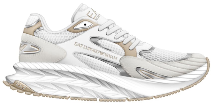 EA7 Sneakers White Wit