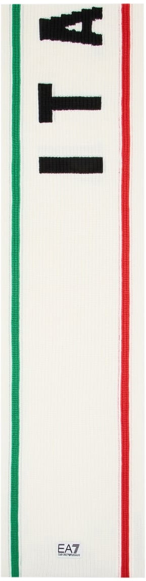 EA7 Scarfs White Wit