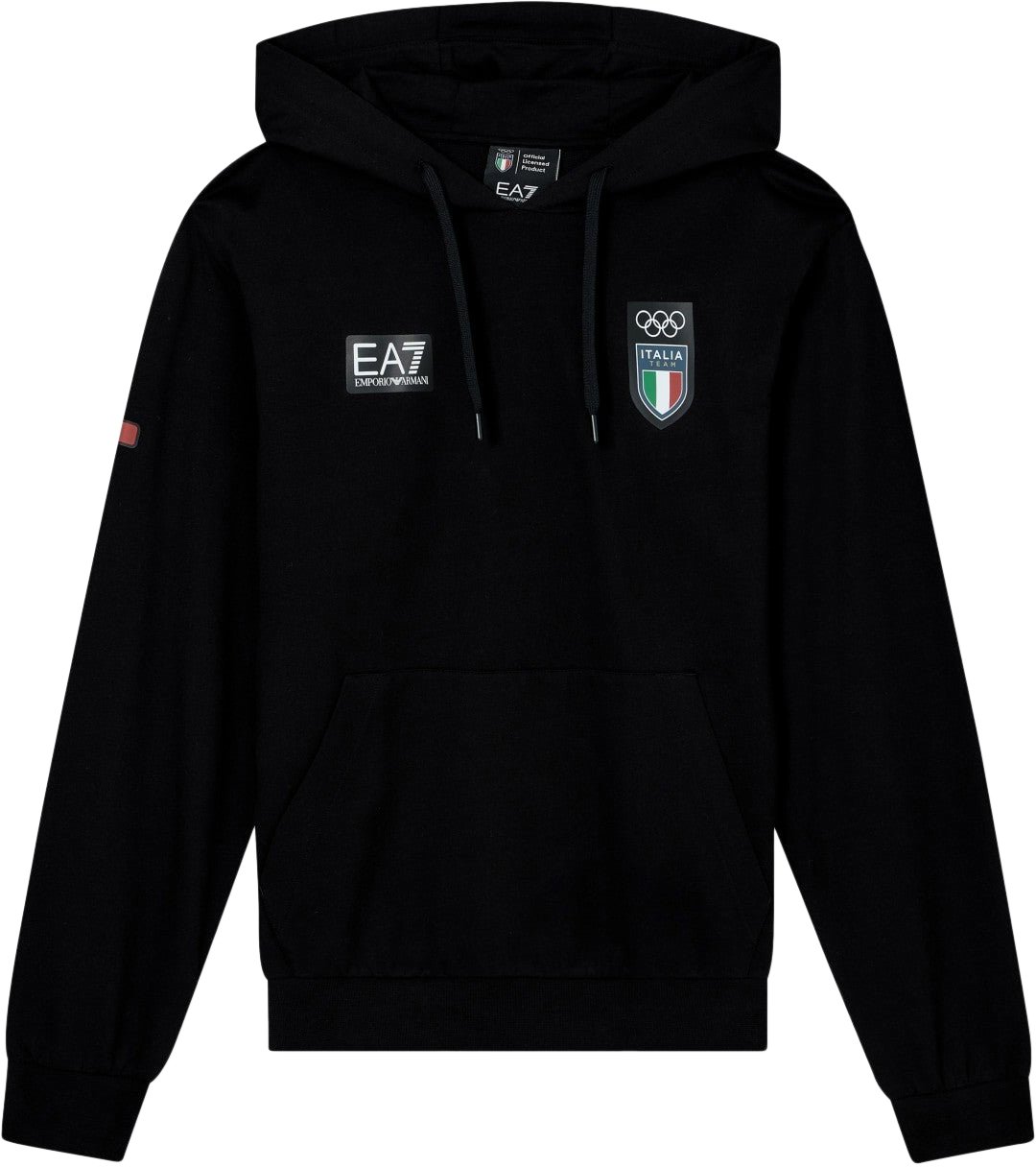 EA7 Capsul Olimpiadi Milano-cortina 2026  Sweatshirt Ea7 By Emporio Armani Zwart