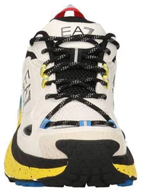 EA7 Sneakers Off White/Black/Blue Wit