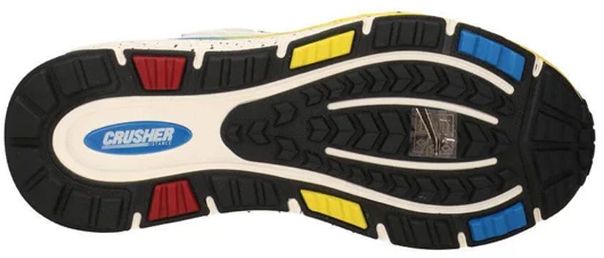 EA7 Sneakers Off White/Black/Blue Wit